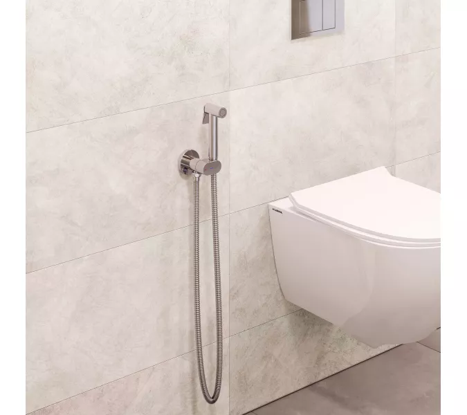 Гигиенический душ со смесителем RGW SP-213, Выбрать цвет: Хром, изображение 3