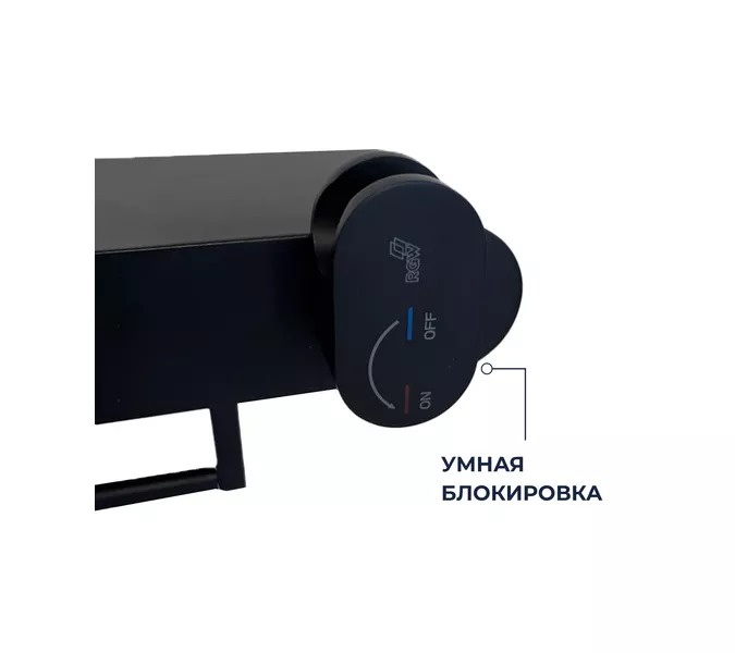 Гигиенический душ со смесителем RGW SP-221B, Выбрать цвет: Черный, изображение 8