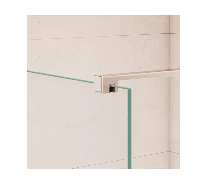 Душевая перегородка RGW WA-210 прозрачное стекло, Цвет стекла: прозрачное, Цвет профиля: Хром, Выбрать размер: 70, изображение 5