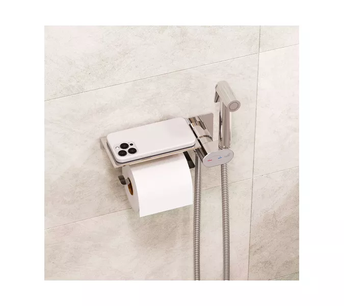 Гигиенический душ со смесителем RGW SP-221, Выбрать цвет: Хром, изображение 3