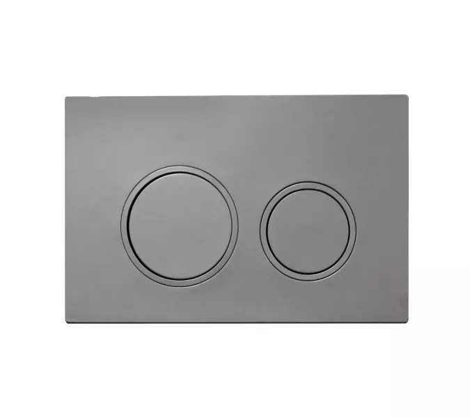 Кнопка для инсталляции ACWEN серая матовая (Matt Grey), Выбрать цвет: Серый матовый, изображение 5