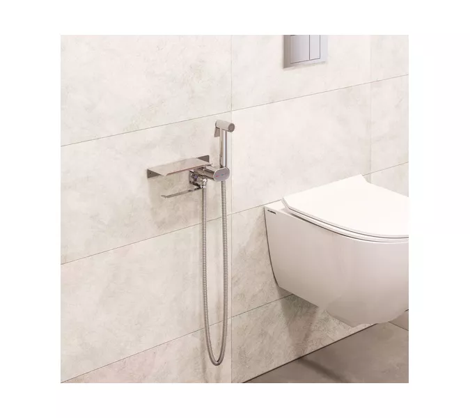 Гигиенический душ со смесителем RGW SP-221, Выбрать цвет: Хром, изображение 4