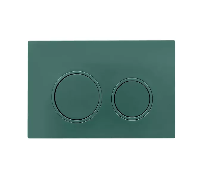 Кнопка для инсталляции ACWEN зеленая матовая, Выбрать цвет: Зелёный матовый, изображение 3