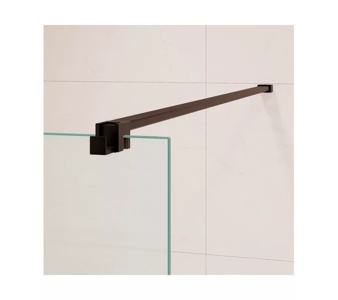 Душевая перегородка RGW WA-210B матовое стекло, Цвет стекла: матовое, Цвет профиля: Черный, Выбрать размер: 70, изображение 9