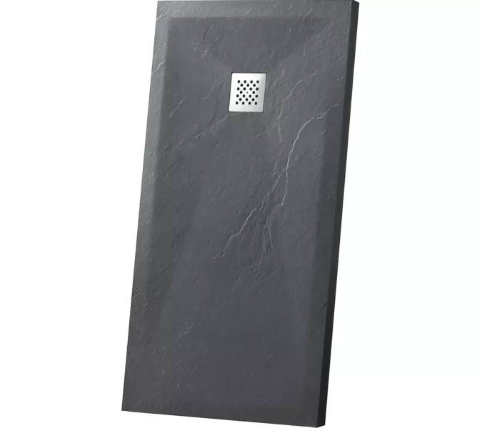 Душевой поддон прямоугольный STONE TRAY-G, Выбрать цвет: серый, Выбрать размер: 800x1000, изображение 2