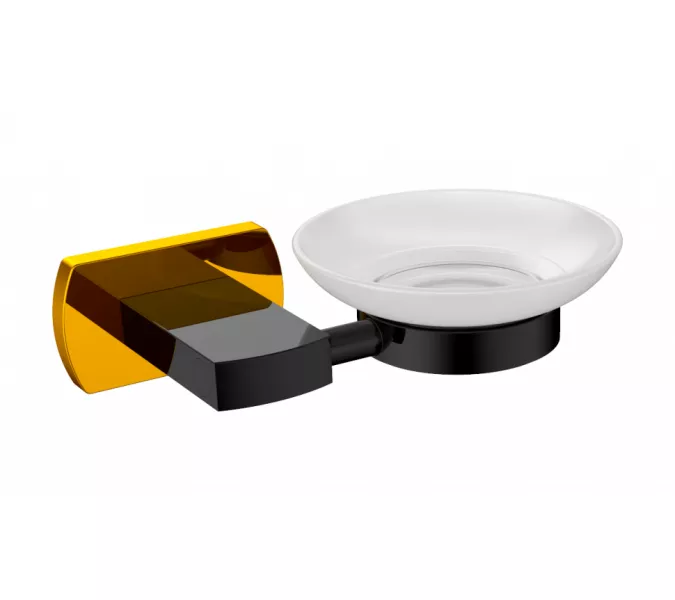 Мыльница стекло Ceramalux AZZURO 95604