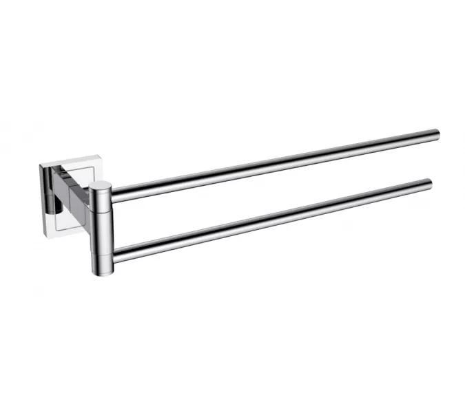 Полотенцедержатель двойной  Ceramalux GAMMA 12314