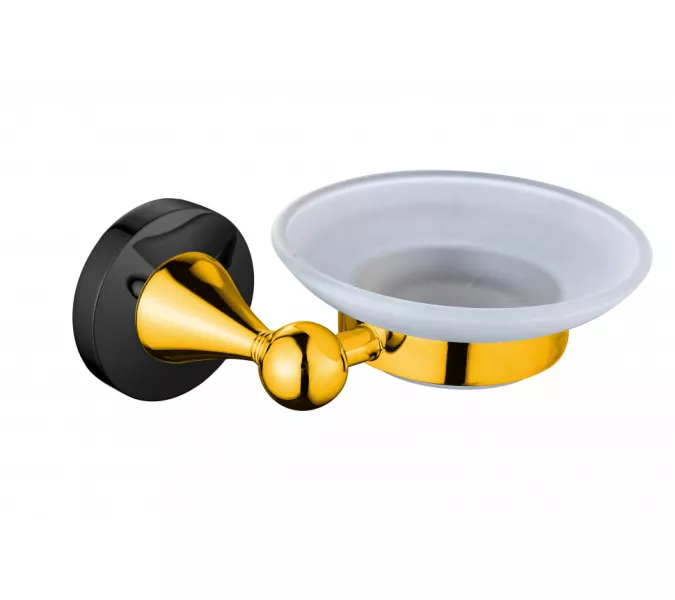 Мыльница стекло Ceramalux LUXURY 57504