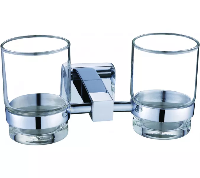 Стакан двойной стекло Ceramalux QUADRO 61903