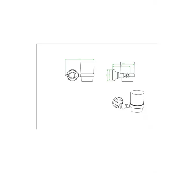 Стакан Стекло Ceramalux ELEGANCE 95802, изображение 2