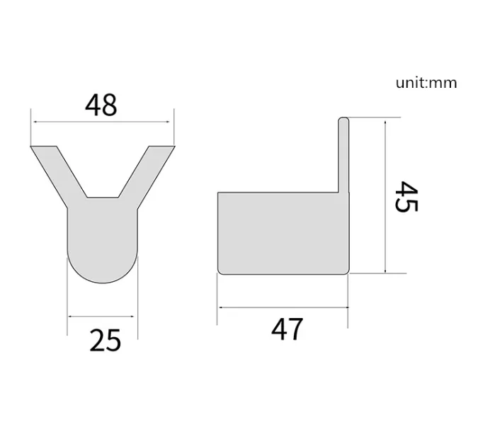 Крючок двойной Ceramalux FLORENZIA 63101A, изображение 2