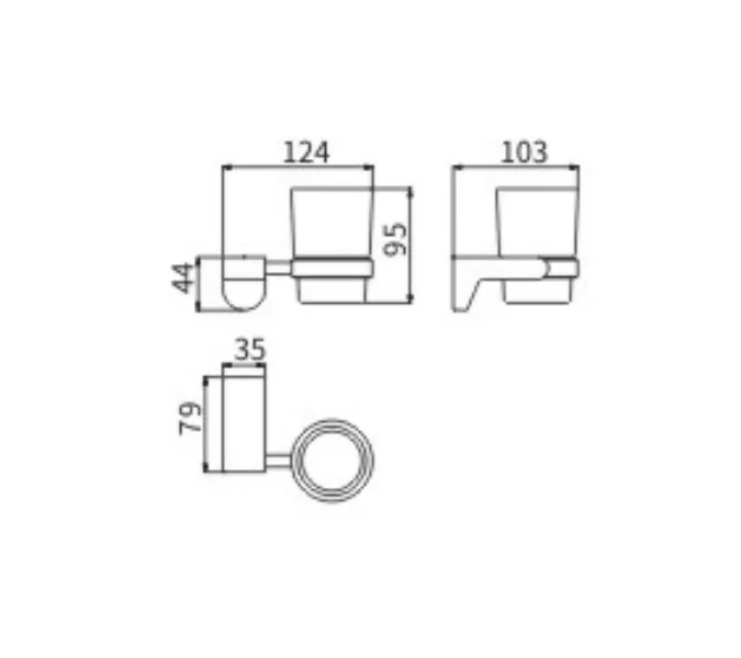 Стакан стекло Ceramalux NEO 51002, изображение 2