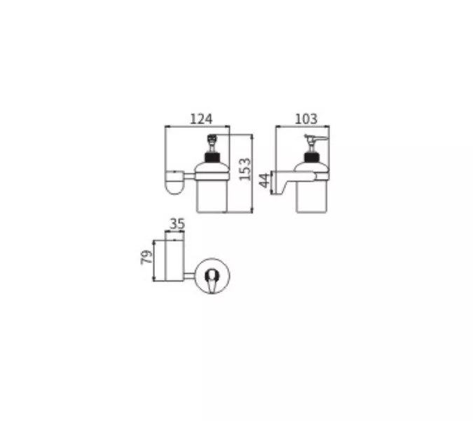 Дозатор Ceramalux NEO  51012, изображение 2