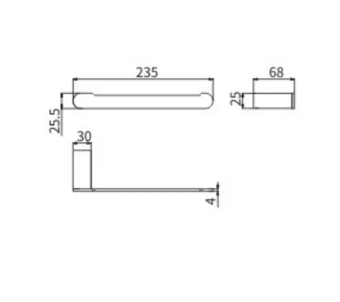 Бумагодержатель Ceramalux FLORENZIA 63106, изображение 2