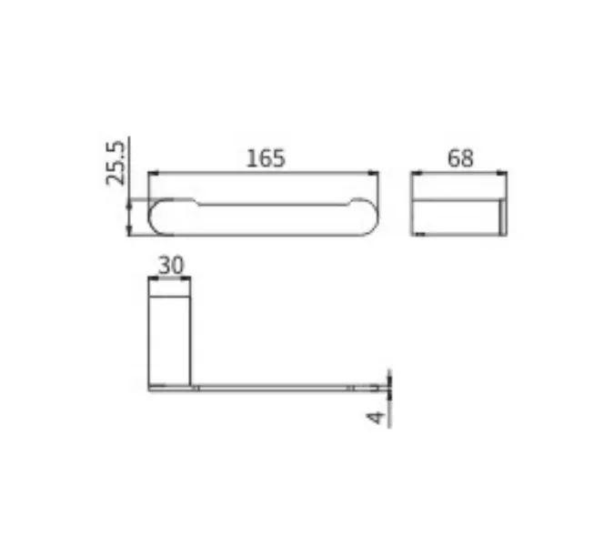 Бумагодержатель Ceramalux FLORENZIA 63107, изображение 2