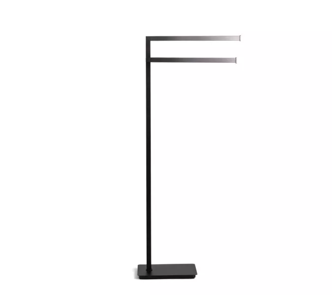 Stil Haus Urania  стойка: 2 полотенцедержателя   черный матовый, изображение 2