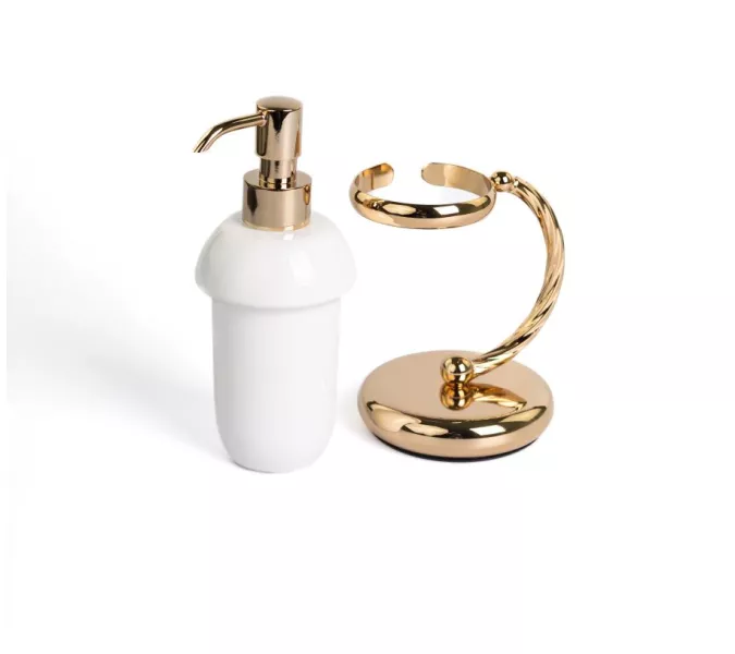 Stil Haus Giunone  настольный керамический дозатор   золото, изображение 3