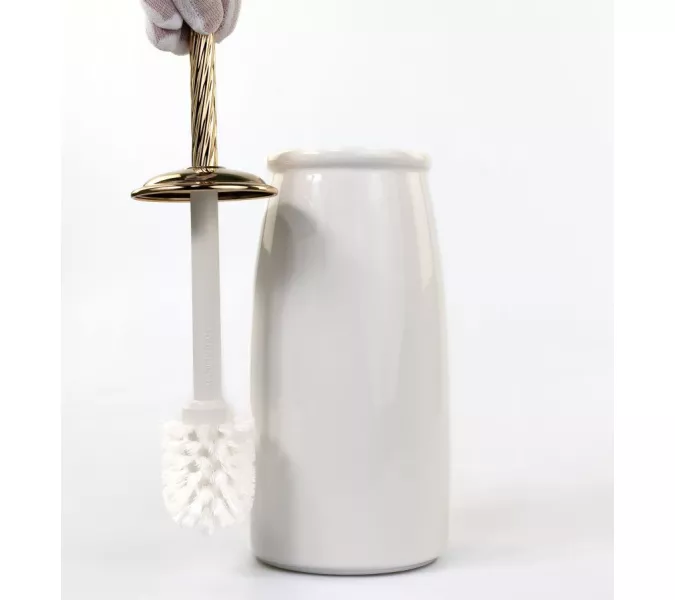 Stil Haus Giunone  напольный керамический ёрш   золото, изображение 5