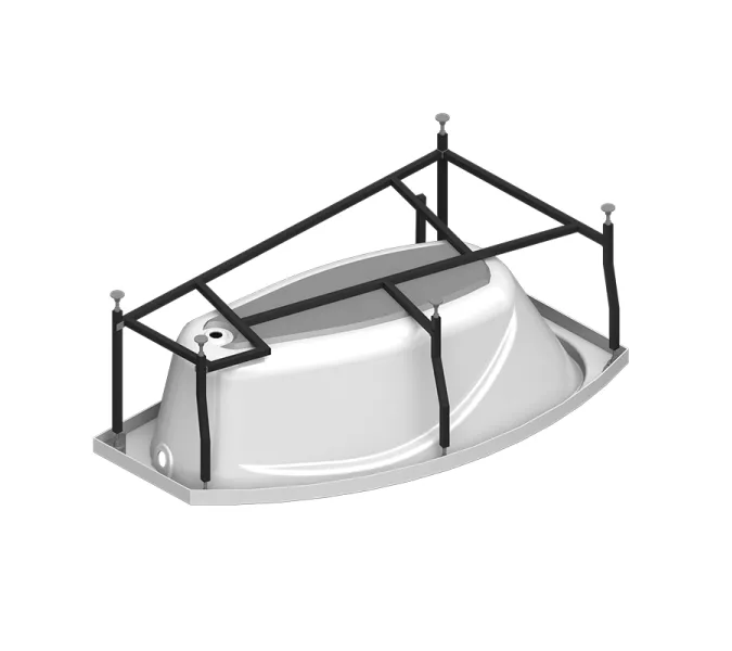 Ванна акриловая Radomir София 169х99 левая,  с фронт. панелью, изображение 8