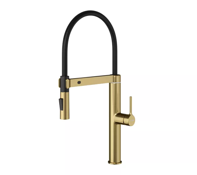 WasserKRAFT A8887 Смеситель для кухни сенсорный, Выбрать цвет: Золото матовое, изображение 3
