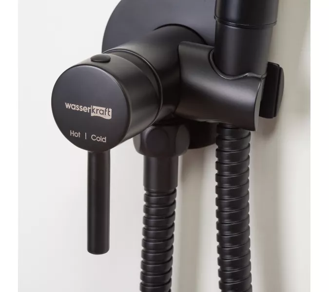 WasserKRAFT A70638 Встраиваемый смеситель для душа с гигиенической лейкой, изображение 7