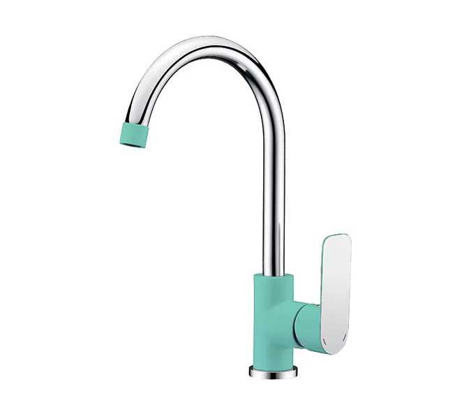 Смеситель для кухни Triton 14605-D125 Панама бирюзовый