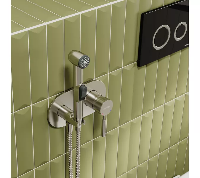 WasserKRAFT Wern 4238 Встраиваемый смеситель для душа с гигиенической лейкой, изображение 2