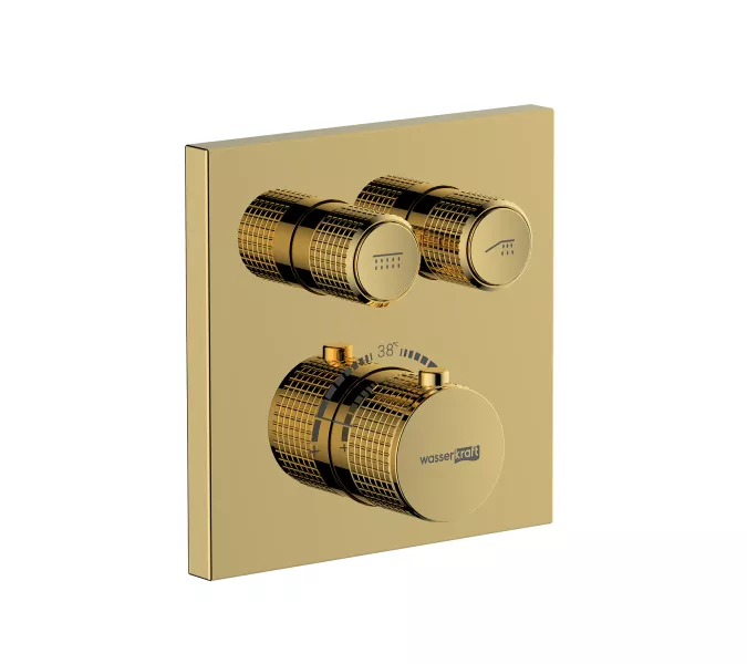 WasserKRAFT Sauer 7148 Thermo Термостатический смеситель для ванны и душа, изображение 4