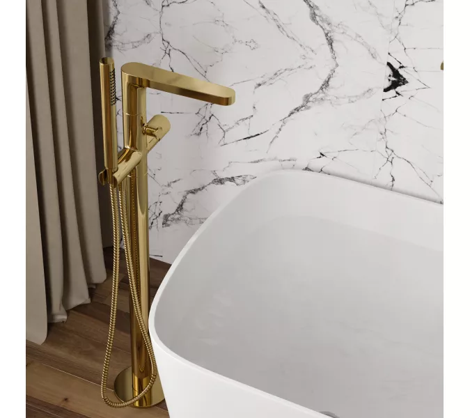 WasserKRAFT Ems 7621 Смеситель напольный для ванны, изображение 2