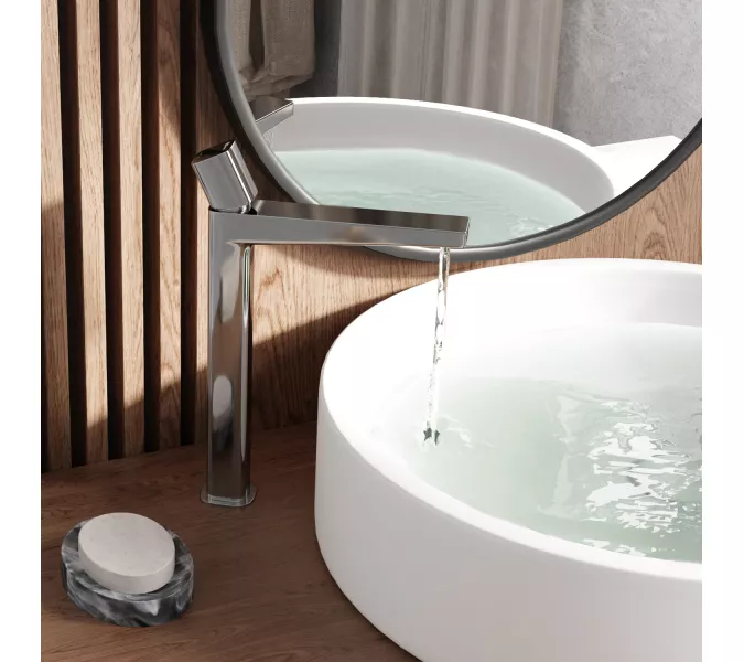 WasserKRAFT Naab 8603H Смеситель для  умывальника, изображение 2