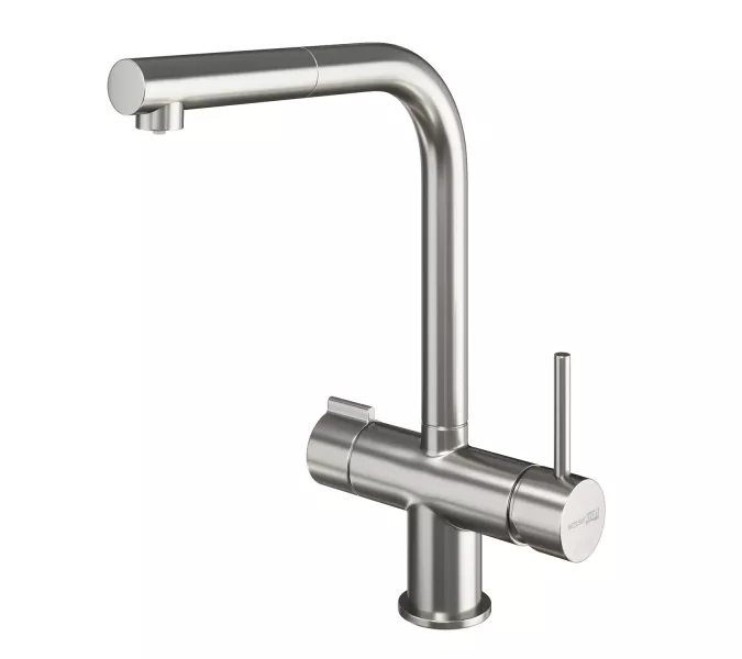 WasserKRAFT A8927 Смеситель для кухни под фильтр, Выбрать цвет: Никель