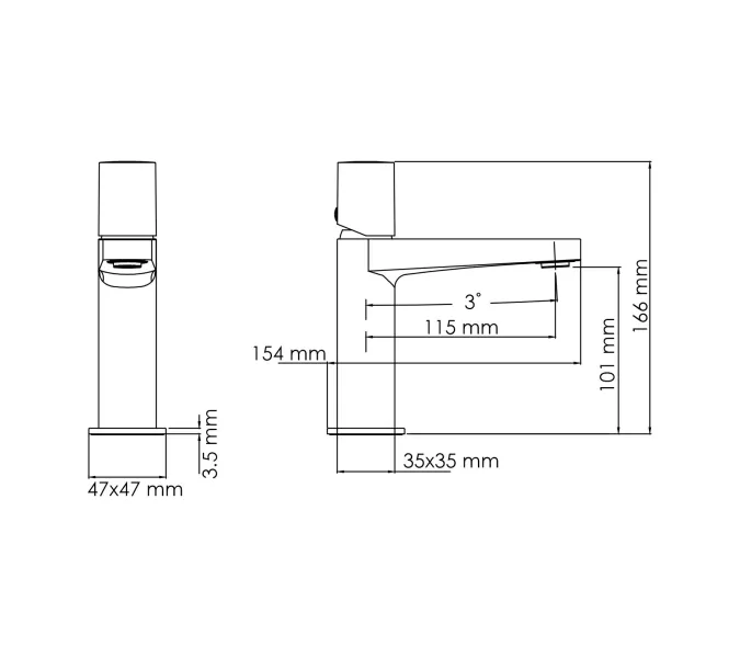 WasserKRAFT Naab 8603 Смеситель для  умывальника, изображение 11