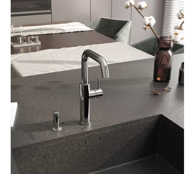 WasserKRAFT A8517 Смеситель для кухни с подключением к фильтру, Выбрать цвет: Хром, изображение 3