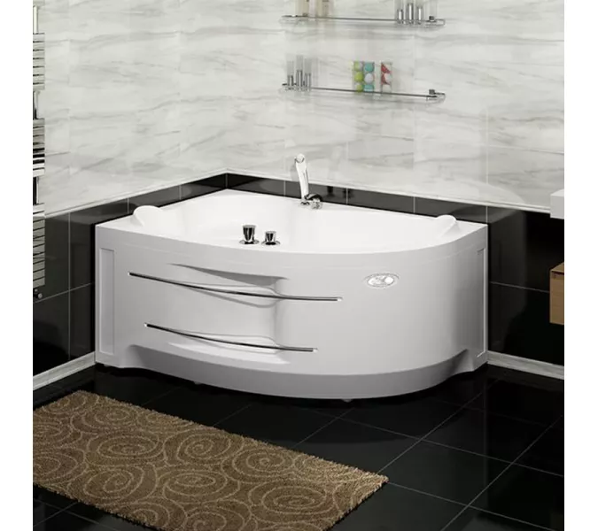 Ванна акриловая Radomir Ирма L/R, Выбрать размер: 160x105, Ориентация: левая, изображение 11