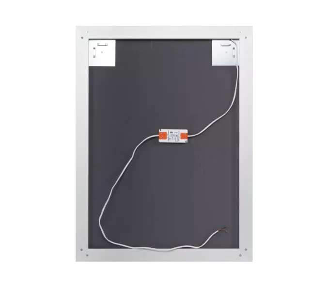 Зеркало BelBagno в алюминиевой раме с подсветкой с сенсорным выключателем UNO, Выбрать размер: 100, изображение 5