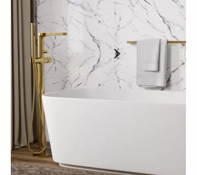 WasserKRAFT Ems 7621 Смеситель напольный для ванны, изображение 4