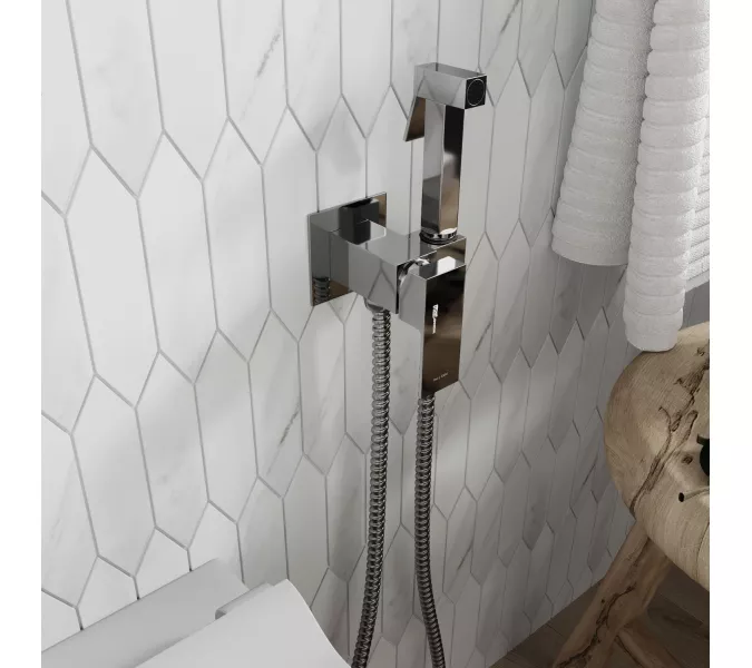 WasserKRAFT A71138 Встраиваемый смеситель для душа с гигиенической лейкой, изображение 4