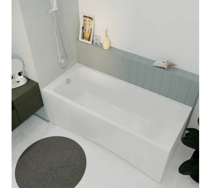 Ванна акриловая Radomir  Агата с фронт.панелью, Выбрать размер: 175х75, изображение 7