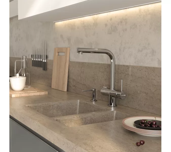 WasserKRAFT A8917 Смеситель для кухни под фильтр, Выбрать цвет: Хром, изображение 3