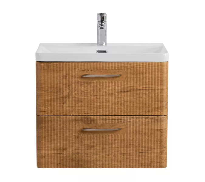 Тумба с раковиной подвесная BelBagno DUE Rovere Nature, Выбрать цвет: Дуб Натуральный, Выбрать размер: 50