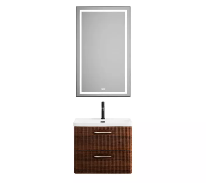 Тумба с раковиной подвесная BelBagno DUE Noce, Выбрать цвет: Орех, Выбрать размер: 50, изображение 12