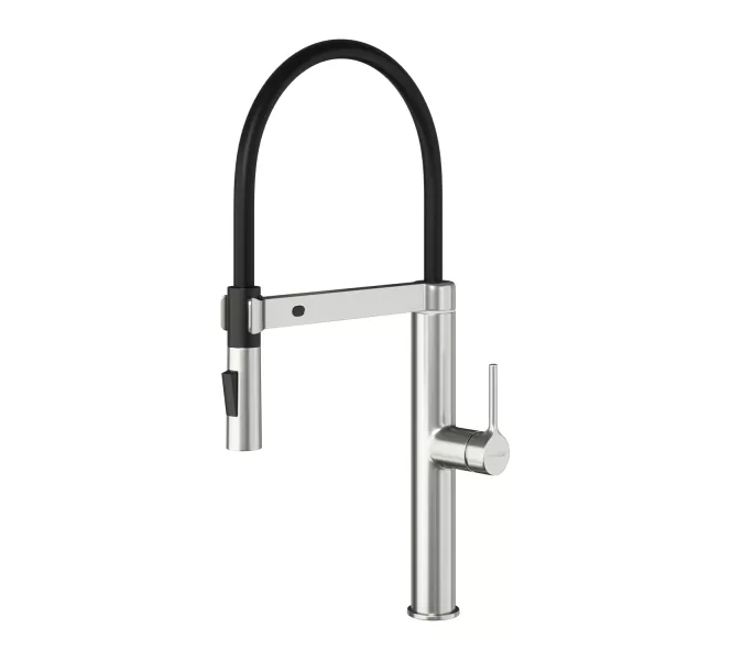 WasserKRAFT A8827 Смеситель для кухни сенсорный, Выбрать цвет: Никель, изображение 3