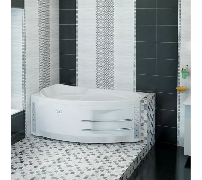 Ванна акриловая Radomir София 169х99 левая,  с фронт. панелью, изображение 6