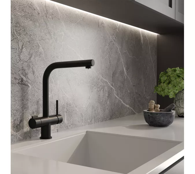 WasserKRAFT A8967 Смеситель для кухни под фильтр, Выбрать цвет: Черный, изображение 3