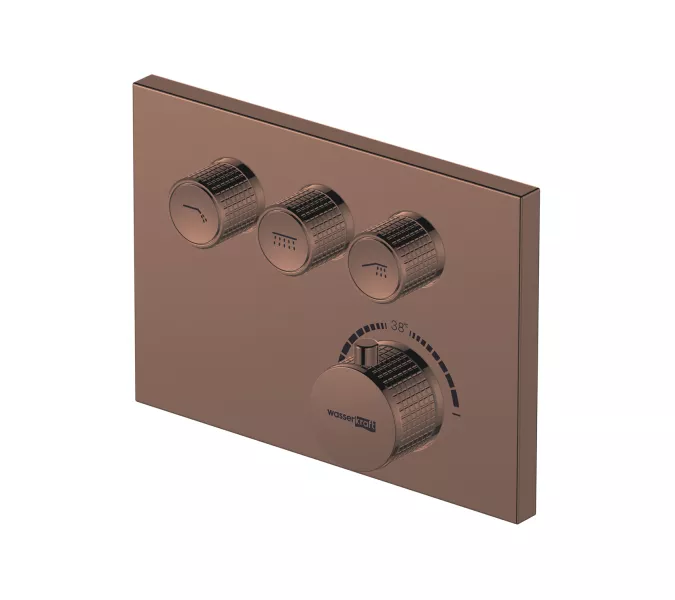 WasserKRAFT Asphe 7758 Thermo Термостатический смеситель для ванны и душа, изображение 3