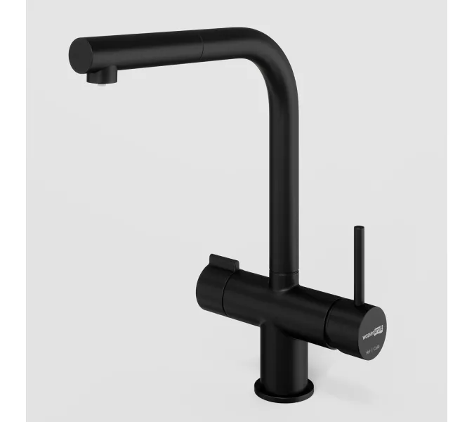 WasserKRAFT A8967 Смеситель для кухни под фильтр, Выбрать цвет: Черный, изображение 2