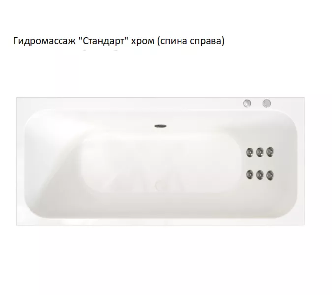 Ванна акриловая Radomir Прованс 170х75 с фронт.панелью, изображение 14