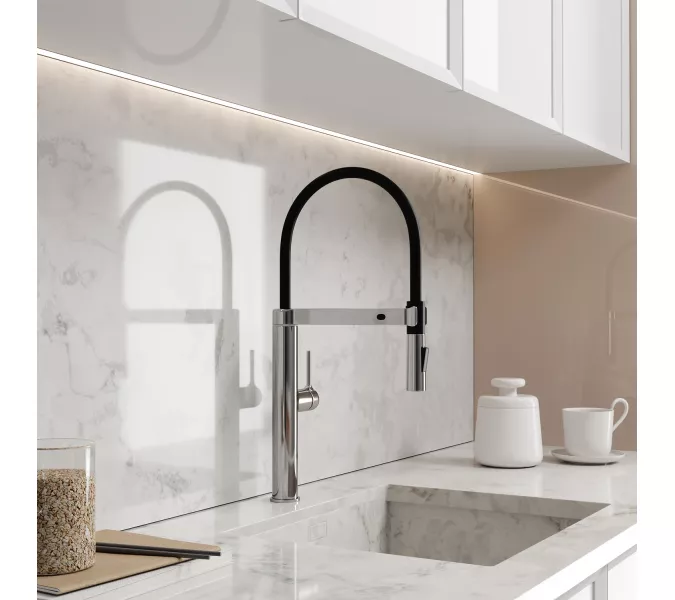 WasserKRAFT A8817 Смеситель для кухни сенсорный, Выбрать цвет: Хром, изображение 2