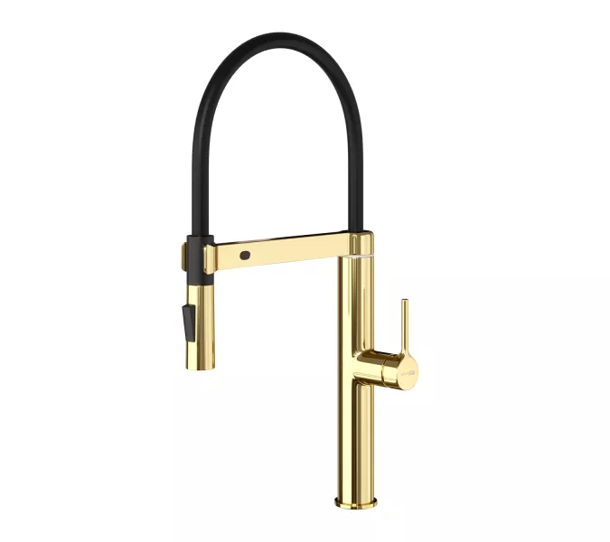 WasserKRAFT A8877 Смеситель для кухни сенсорный, Выбрать цвет: Золото, изображение 3