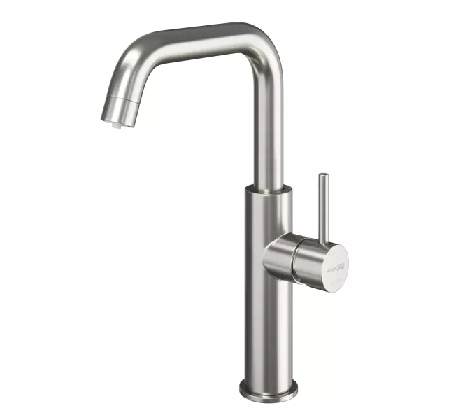 WasserKRAFT A8527 Смеситель для кухни с подключением к фильтру, Выбрать цвет: Никель